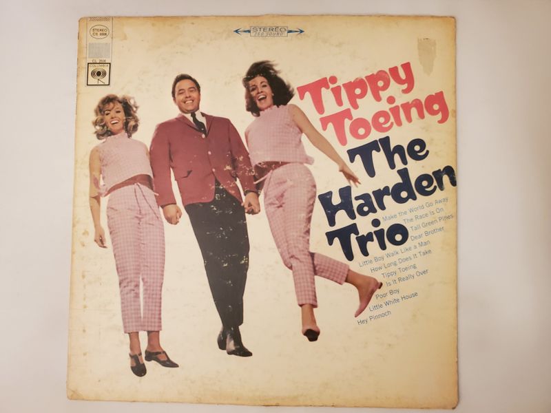 The Harden Trio Tippy Toeing vinyl record
